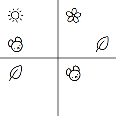 Kids Sudoku 4x4 - Difícil