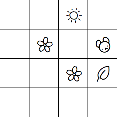 Kids Sudoku 4x4 - Difícil