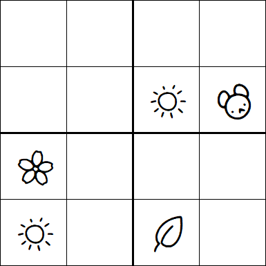 Kids Sudoku 4x4 - Difícil