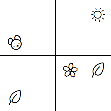 Kids Sudoku 4x4 - Difícil