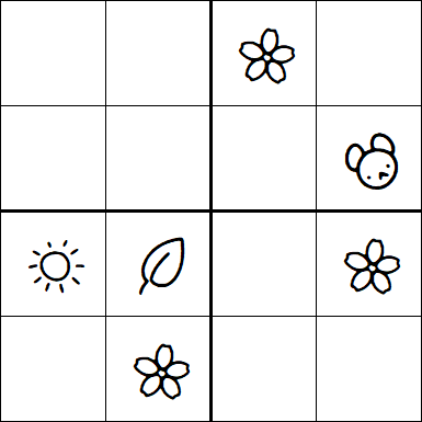 Kids Sudoku 4x4 - Difficile