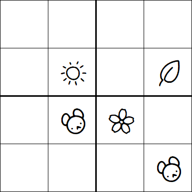 Kids Sudoku 4x4 - Difícil