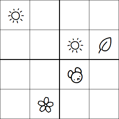 Kids Sudoku 4x4 - Difícil