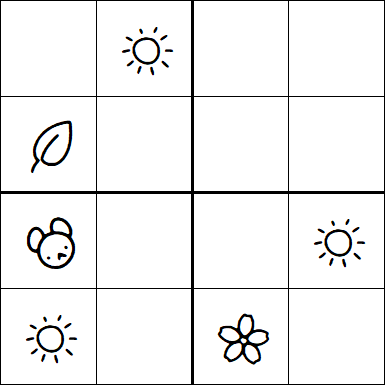 Kids Sudoku 4x4 - Difícil