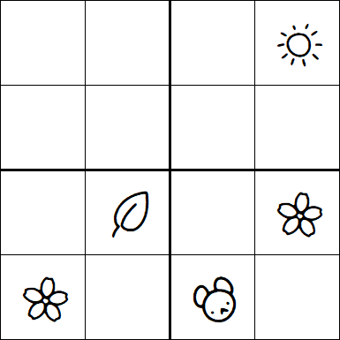 Kids Sudoku 4x4 - Difícil