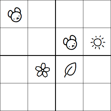 Kids Sudoku 4x4 - Hard