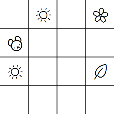 Kids Sudoku 4x4 - Difícil