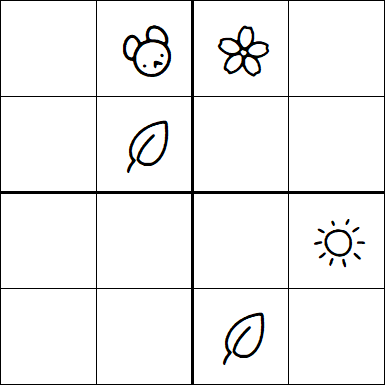 Kids Sudoku 4x4 - Difícil