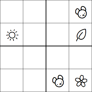 Kids Sudoku 4x4 - Difícil