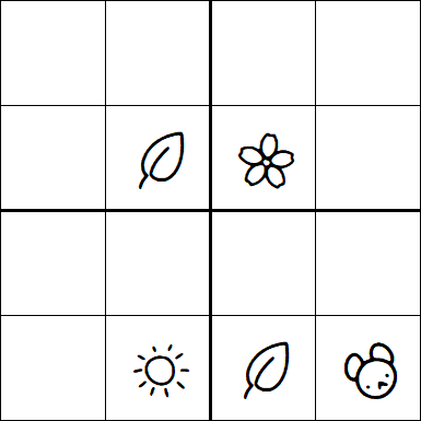 Kids Sudoku 4x4 - Difícil