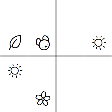 Kids Sudoku 4x4 - Hard