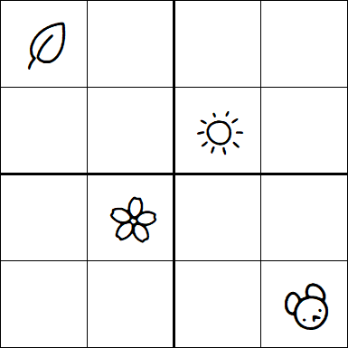 Kids Sudoku 4x4 - Difícil