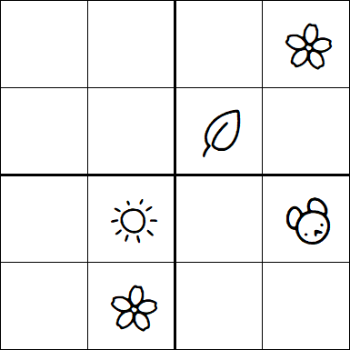 Kids Sudoku 4x4 - Difícil