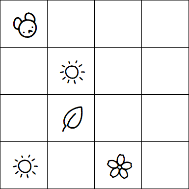 Kids Sudoku 4x4 - Difícil