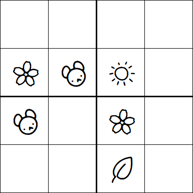 Kids Sudoku 4x4 - Difícil