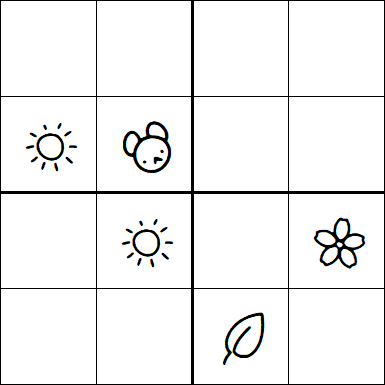 Kids Sudoku 4x4 - Difícil