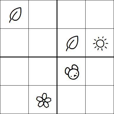 Kids Sudoku 4x4 - Difícil