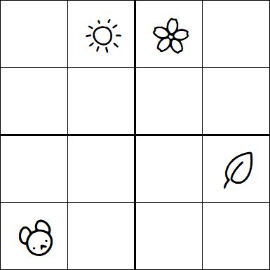 Kids Sudoku 4x4 - Difícil