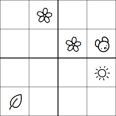 Kids Sudoku 4x4 - Difícil