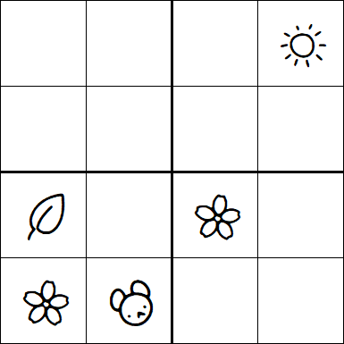Kids Sudoku 4x4 - Difícil