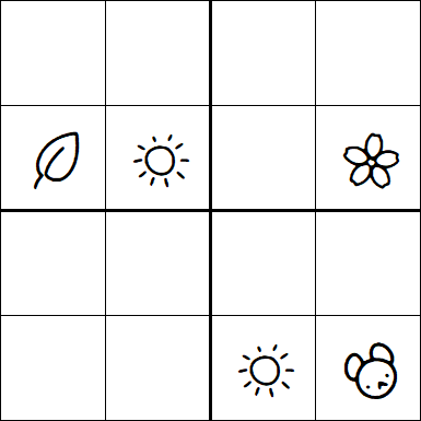 Kids Sudoku 4x4 - Difícil