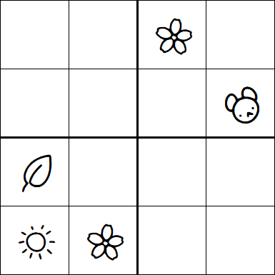 Kids Sudoku 4x4 - Difícil