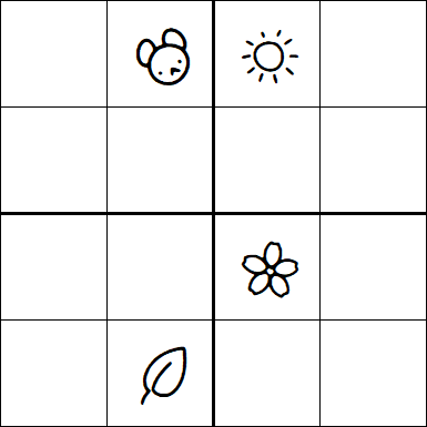 Kids Sudoku 4x4 - Difícil