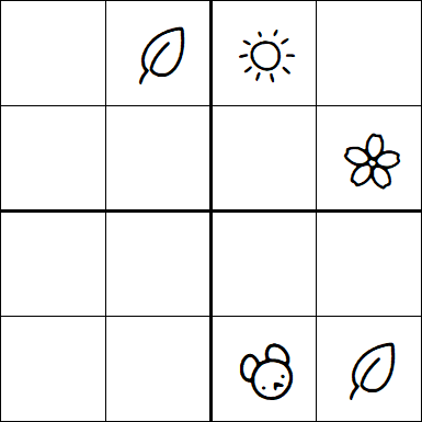 Kids Sudoku 4x4 - Difícil