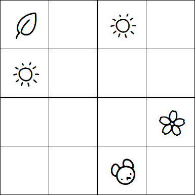Kids Sudoku 4x4 - Difícil