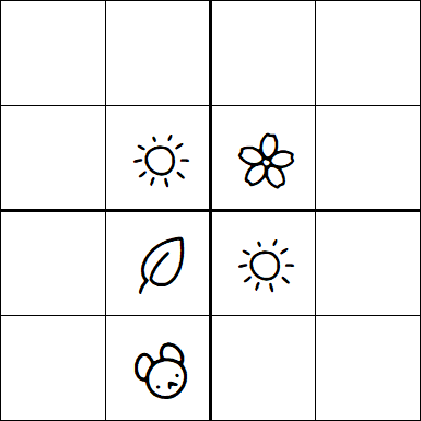 Kids Sudoku 4x4 - Difícil