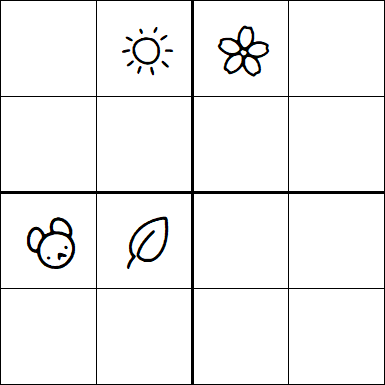 Kids Sudoku 4x4 - Difícil