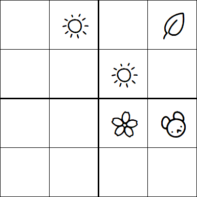 Kids Sudoku 4x4 - Difícil