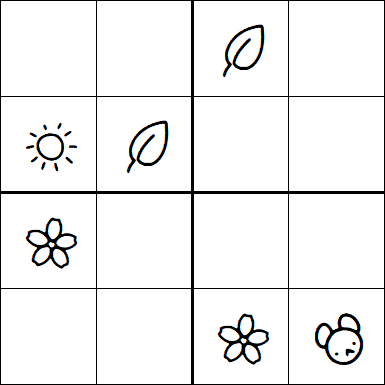 Kids Sudoku 4x4 - Difícil