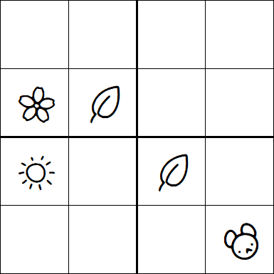 Kids Sudoku 4x4 - Difícil