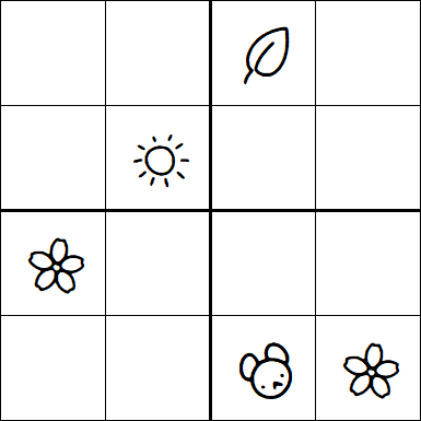 Kids Sudoku 4x4 - Difícil