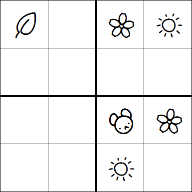 Kids Sudoku 4x4 - Difícil