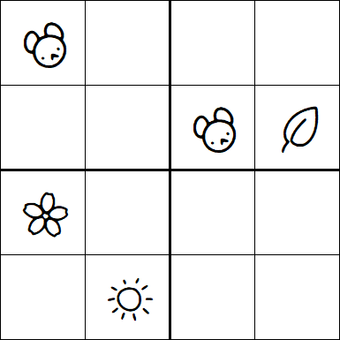 Kids Sudoku 4x4 - Difícil