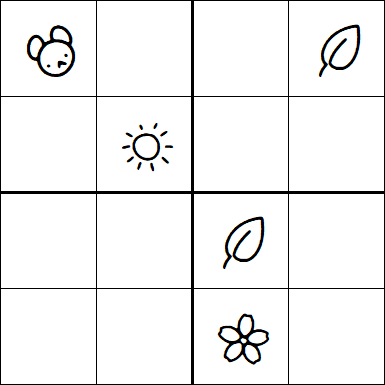 Kids Sudoku 4x4 - Difícil