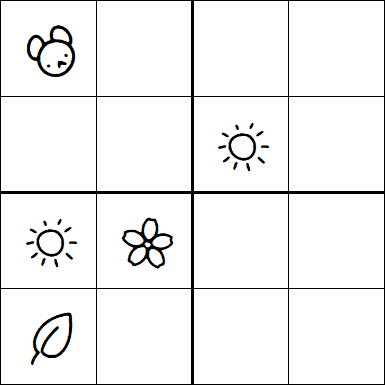 Kids Sudoku 4x4 - Difícil
