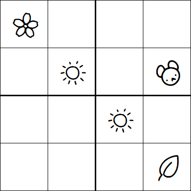 Kids Sudoku 4x4 - Difícil