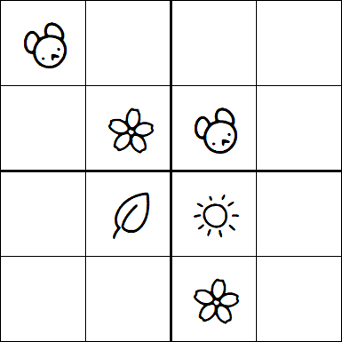 Kids Sudoku 4x4 - Hard