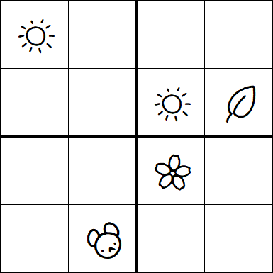 Kids Sudoku 4x4 - Hard