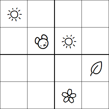 Kids Sudoku 4x4 - Medium