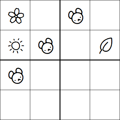 Kids Sudoku 4x4 - Medium