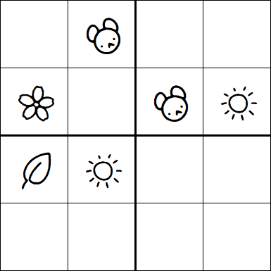 Kids Sudoku 4x4 - Medium