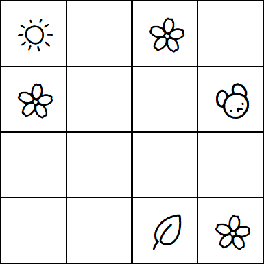 Kids Sudoku 4x4 - Medio