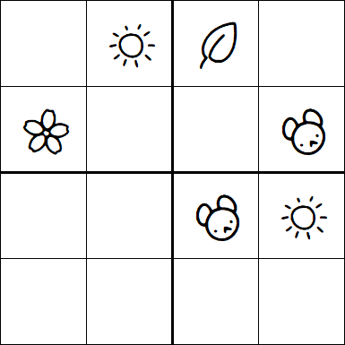 Kids Sudoku 4x4 - Medio