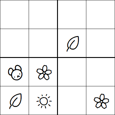Kids Sudoku 4x4 - Medium