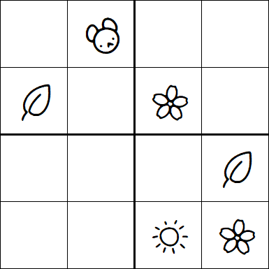 Kids Sudoku 4x4 - Medio