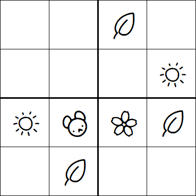Kids Sudoku 4x4 - Medium